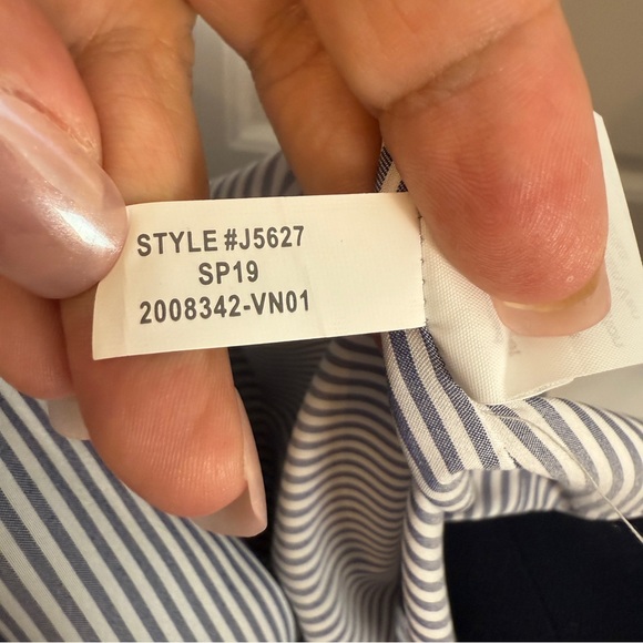 J. Crew Women’s Parke Navy Blue wool one-button blazer size 14 - Picture 9 of 10